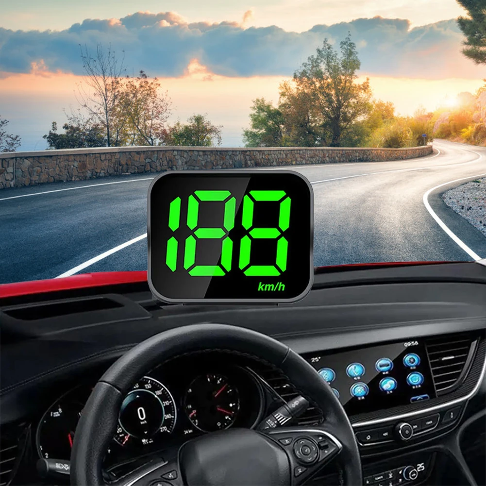 ڵ GPS HUD  Ʈ  ӵ, ӵ ǽð ÷,  ڵ  ÷,   , MPH km/h HUD