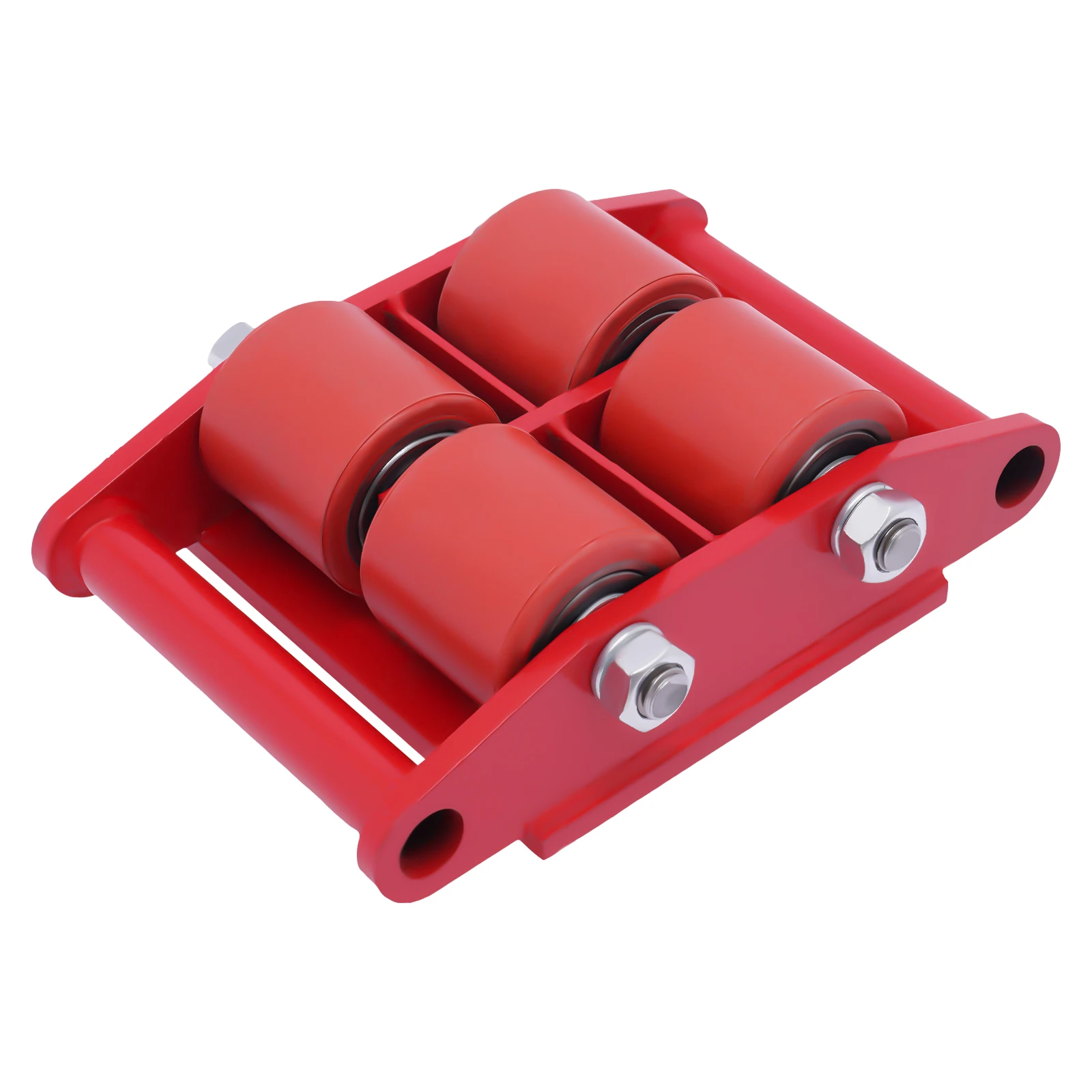 6T Industrial Machinery Mover 6T Machinery Skate Dolly Machinery Moving Skate Machinery Mover Skate with 360° Rotation Cap 4