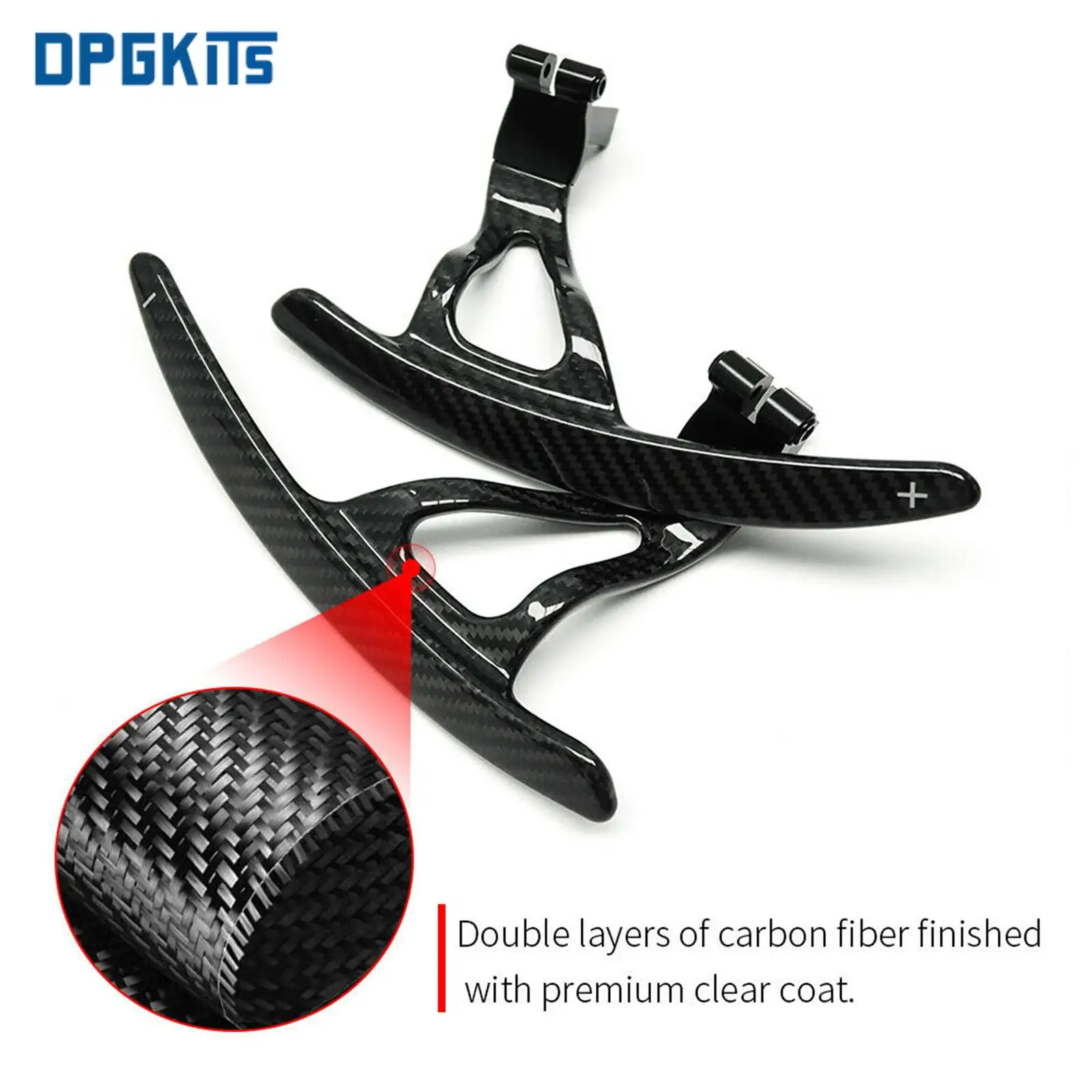 

1Set New Carbon Steering Shift Paddle Shifter Extension For Nissan 2008-2016 GT-R GTR R35 High Quality Auto Part