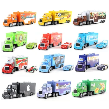 Disney Pixar Cars 3 Toys Lightning McQueen Truck 1:55 Diecast Jackson Storm Mater Metal Alloy Model Boy Christmas Gift Toys