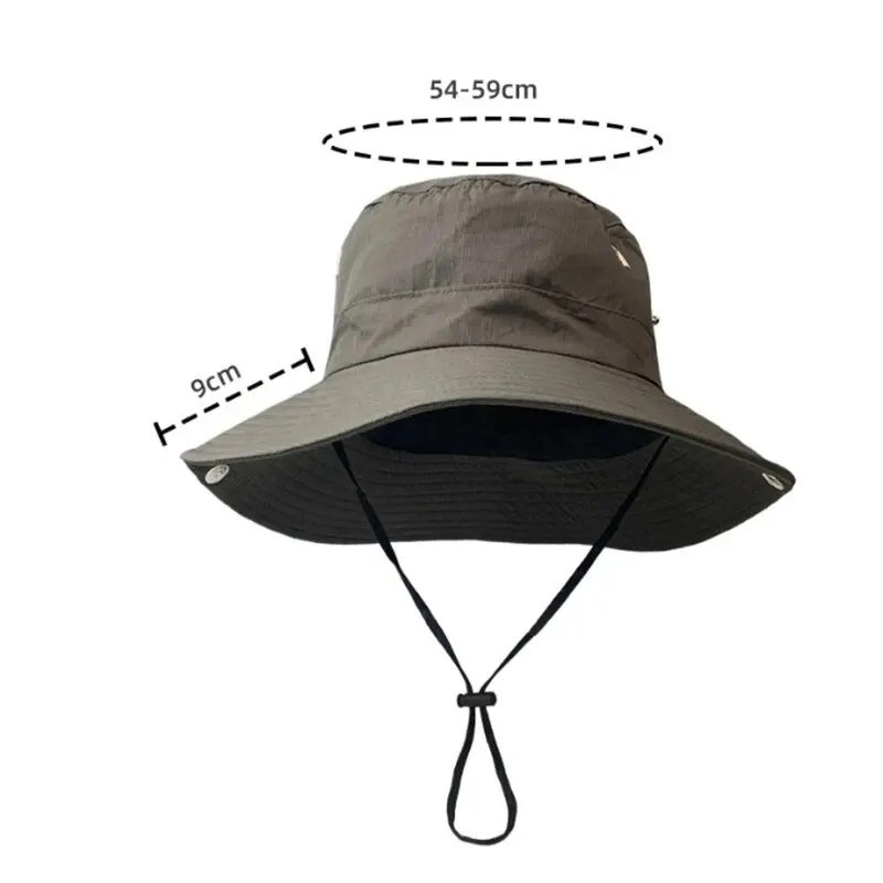 Camping hats Men's AND WOMEN's Waterproof Outdoor Fishing UV Protection Hiking Summer