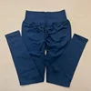 Leggings sans couture taille haute style européen pour femme, pour le cyclisme, le fitness et les sports de plein air, effet push-up fessier