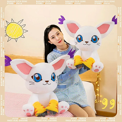 Adventure Plush Toys New Digimon Tailmon Action Figure Cartoon