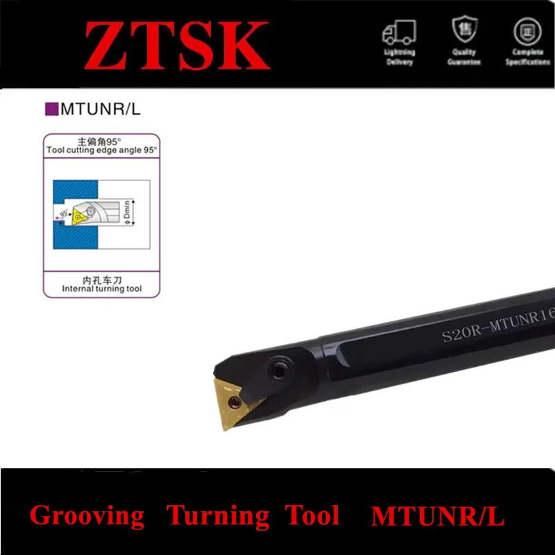 

S16Q-MTUNR S20R-MTUNR S25S-MTUNR S32T-MTUNR Internal Turning Tool -MTUNR/L Lathe Bar Turning Holder CNC Cutting Tool Cutter Bar