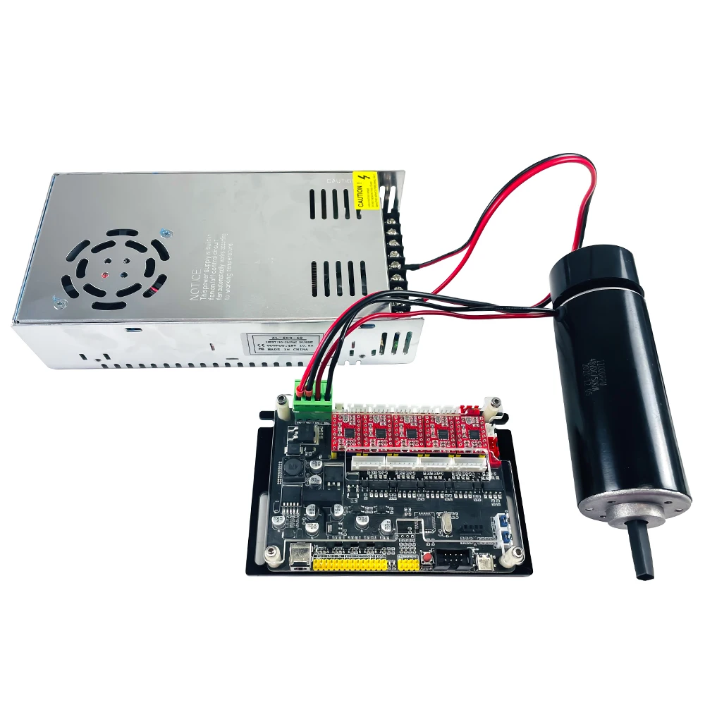 New GRBL 4Axis Stepper Motor Controller Control Board With Offline/300/500W Spindle USB Driver Board For CNC Laser Engraver wood pellet mill for sale