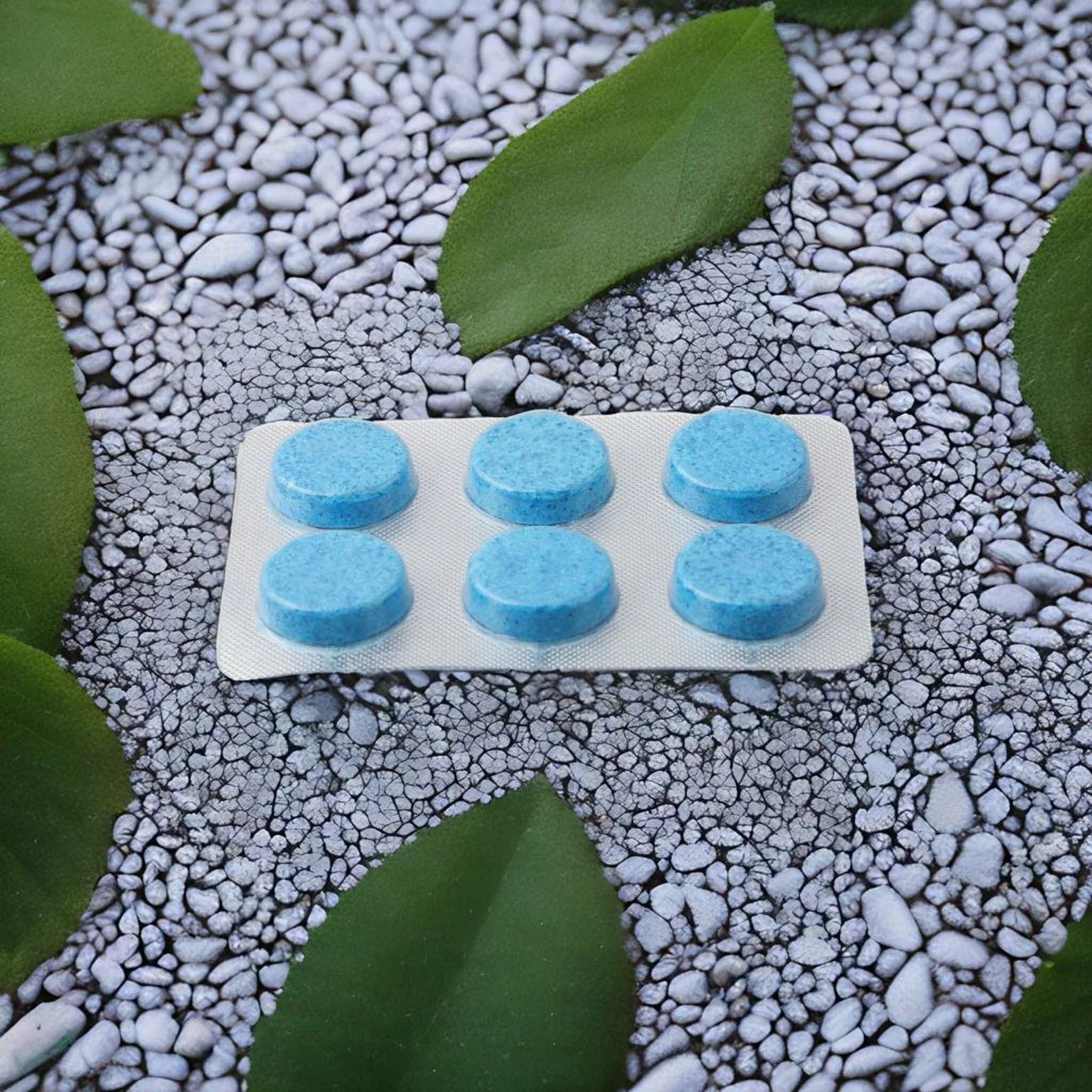 

6pcs Effervescent Tablets Wiper Fine Strong Cleaning Liquid Thoroughly Dissolved Durable Effectively High Quality