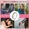 925 Sterling Silver Infinite Eternal Symbol Series Closed Ring For Women Valentine's Birthday Gifts Wedding Jewelry Accessory 4