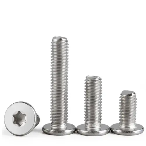 10pcs M1.6 M2 M2.5 M3 M4 M5 M6 M8 304 Stainless Steel CM Six-lobe Ultra Torx Super Low Thin Digital Flat Screw Wafer Head Bolt - Image 3