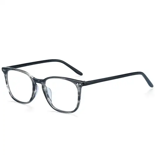 ZENOTTIC Casual Square Optical Prescription Eyeglasses Frames Unisex Ultralight Acetate All Day Comfort Spectacle Frame - Image 8