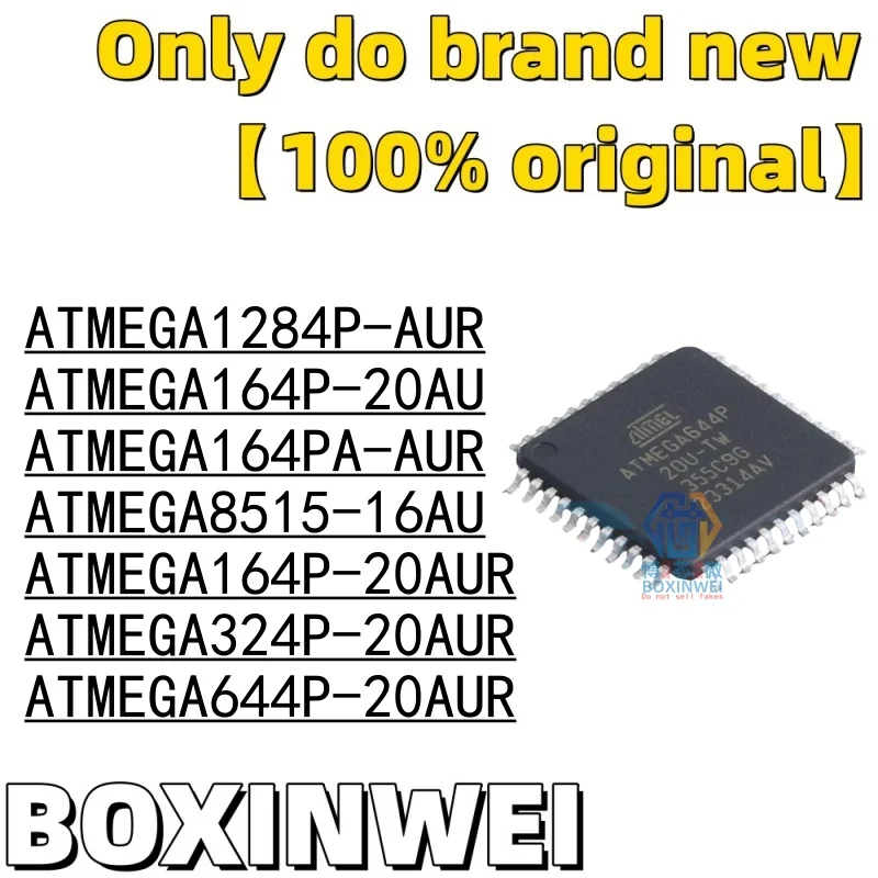 

10PCSATMEGA1284P-AUR ATMEGA164P-20AU ATMEGA164PA-AUR ATMEGA8515-16AU ATMEGA164P-20AUR ATMEGA324P-20AUR ATMEGA644P-20AUR