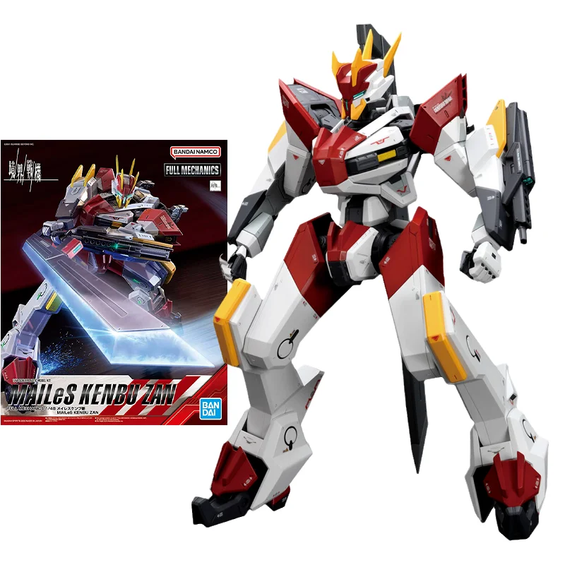 

Фигурка Bandai из аниме Майлс кенбу Зан, фигурка истребителя с полной механикой, Коллекционная модель, подарок для детей, 1/48