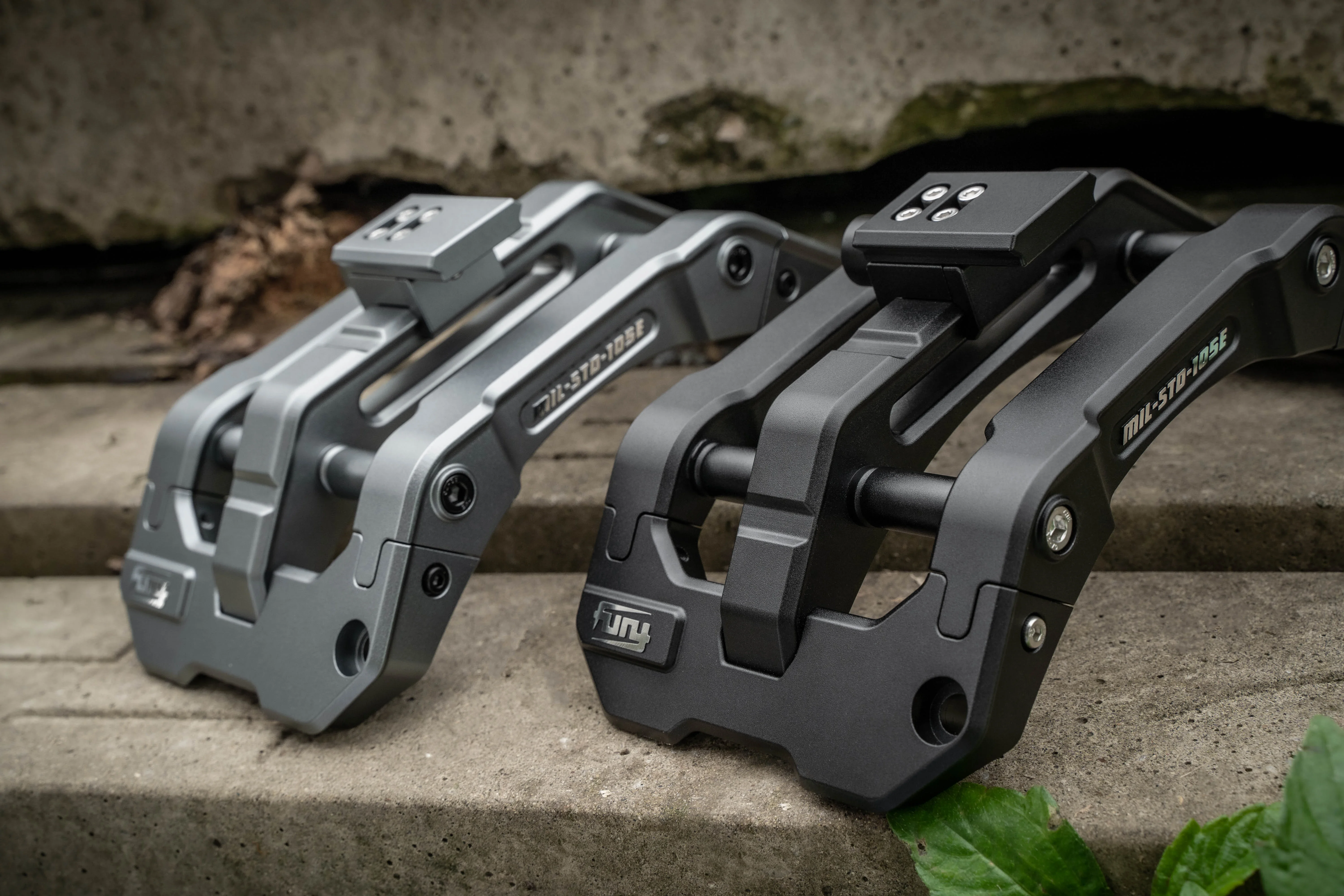 Fury + Aluminium & Carbon Fiber A-stijl Beugel Handvat Ge&iuml;ntegreerde Verlichting Systeem Voor Jeep Wrangler Jl