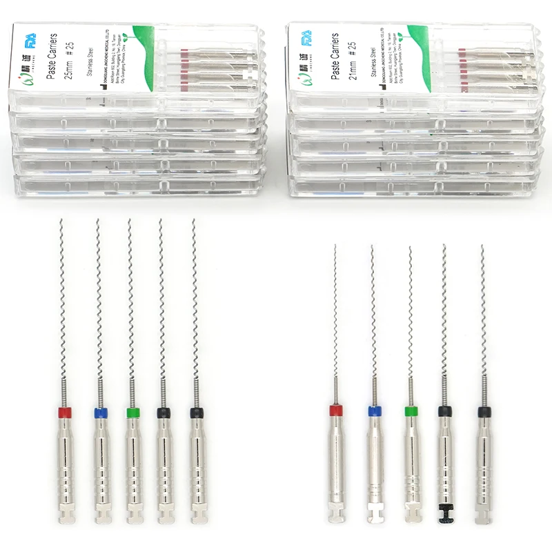 

Dental Rotary Paste Carriers Spiral Filler Assorted Engine Filling Paste Dentistry Tool for Root Canal Treatment