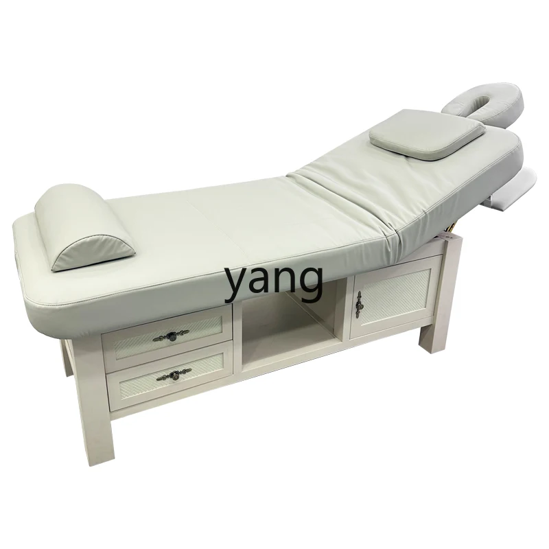 

CX Massage Solid Wood Beauty Salon Special Latex Electric Household Facial Bed