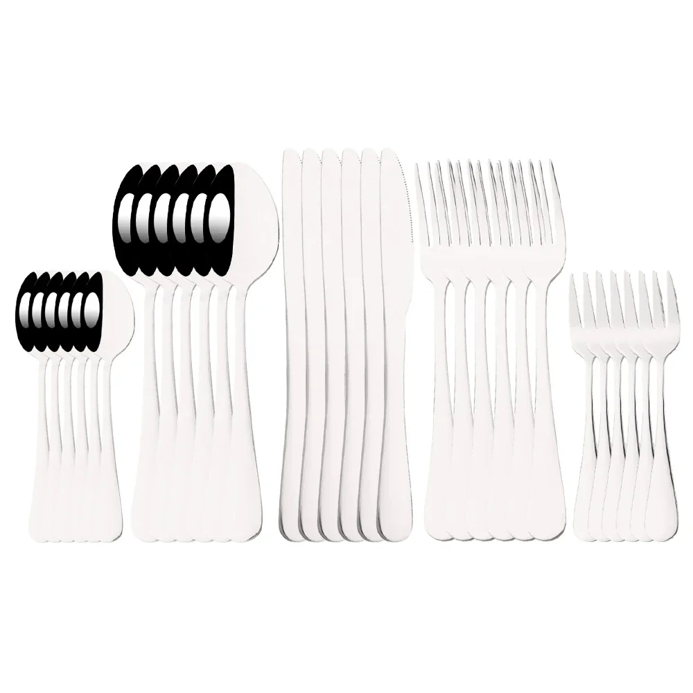 30Pcs Silver