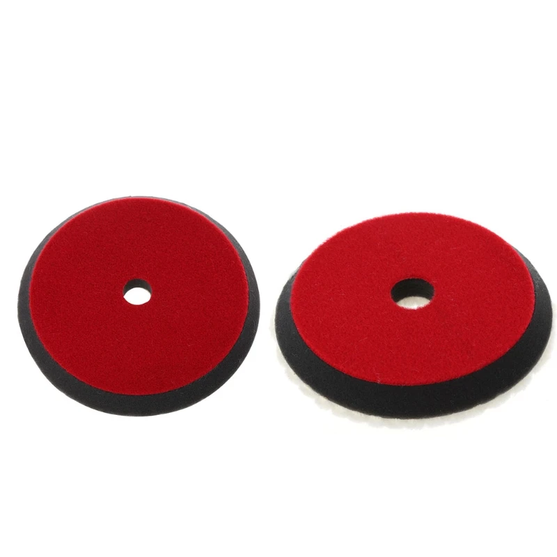 7" 180mm Soft Wool Car Auto Polishing Pad Professional Mixed Detailing ing Pad for Smooth Surface Finishing