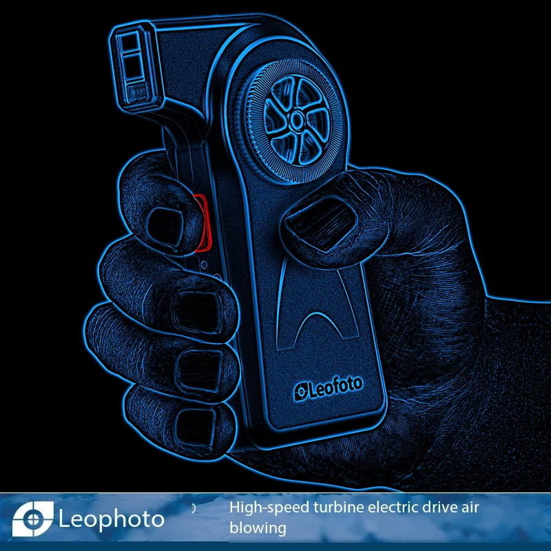 Leofoto EB-01 전자 사진 송풍기, 전기 송풍 필터, 카메라 렌즈, 강력한 먼지 제거, VS Nitecore BB2 BB21