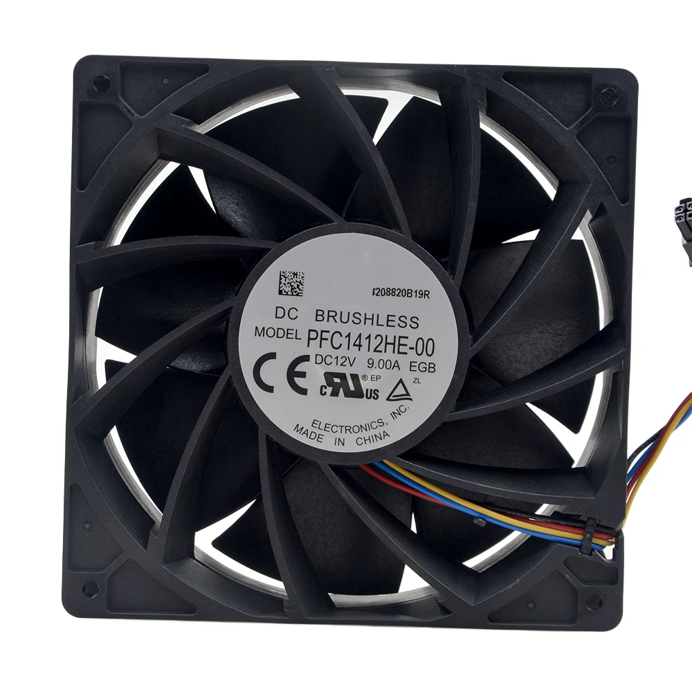 

Оригинальный вентилятор PFC1412HE-00 12V9A подходит для шасси сервера Delta 14038, вентилятор охлаждения большого объема воздуха