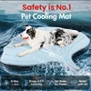 Cool pet Mat Eco-friendly Cooling Pad for Large Dog Pet Cooling Mats for Dog bed & Cat house Use in Crate Tunk Camping Outdoor