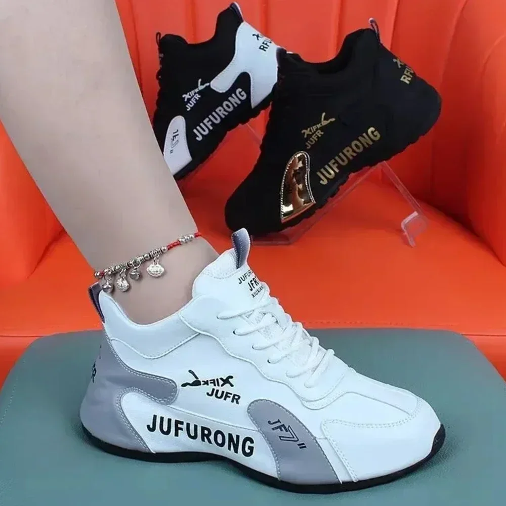 Women's Summer Breathable Mesh Lace Up Sports Platform Sneakers For Walking Designer Shoes