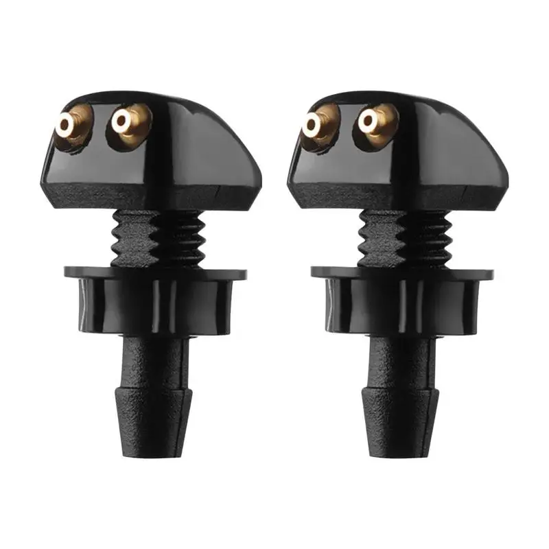 

1 Pair Car Front Windshield Washer Wiper Nozzle Sprayer Universal Automobile Windshield Washer Nozzles Accessories