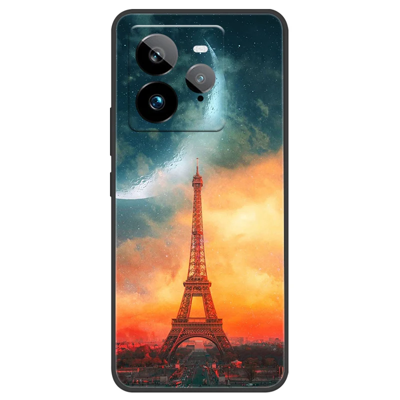 Matte Black Shockproof Phone Case with Camera Protection and Enhanced Durability