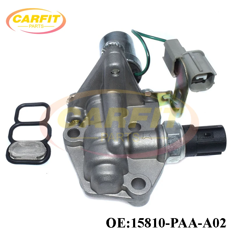 

New OEM 15810-PAA-A02 15810-PAA-A01 VTEC Solenoid Spool Valve For 98-02 Acura CL Honda Accord Odyssey 4 Cyl 2.3L Auto Parts