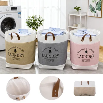 Large Folding Laundry Basket 1