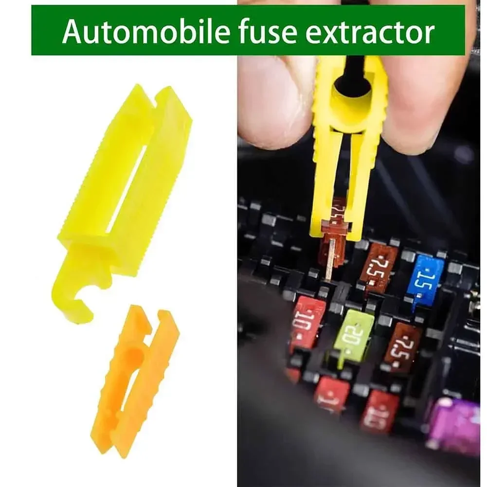 Car Fuse Puller 8PCS Automobile Fuse Clips Tools Extractor Removal Auto Van Blade Mini Puller for Car Holder