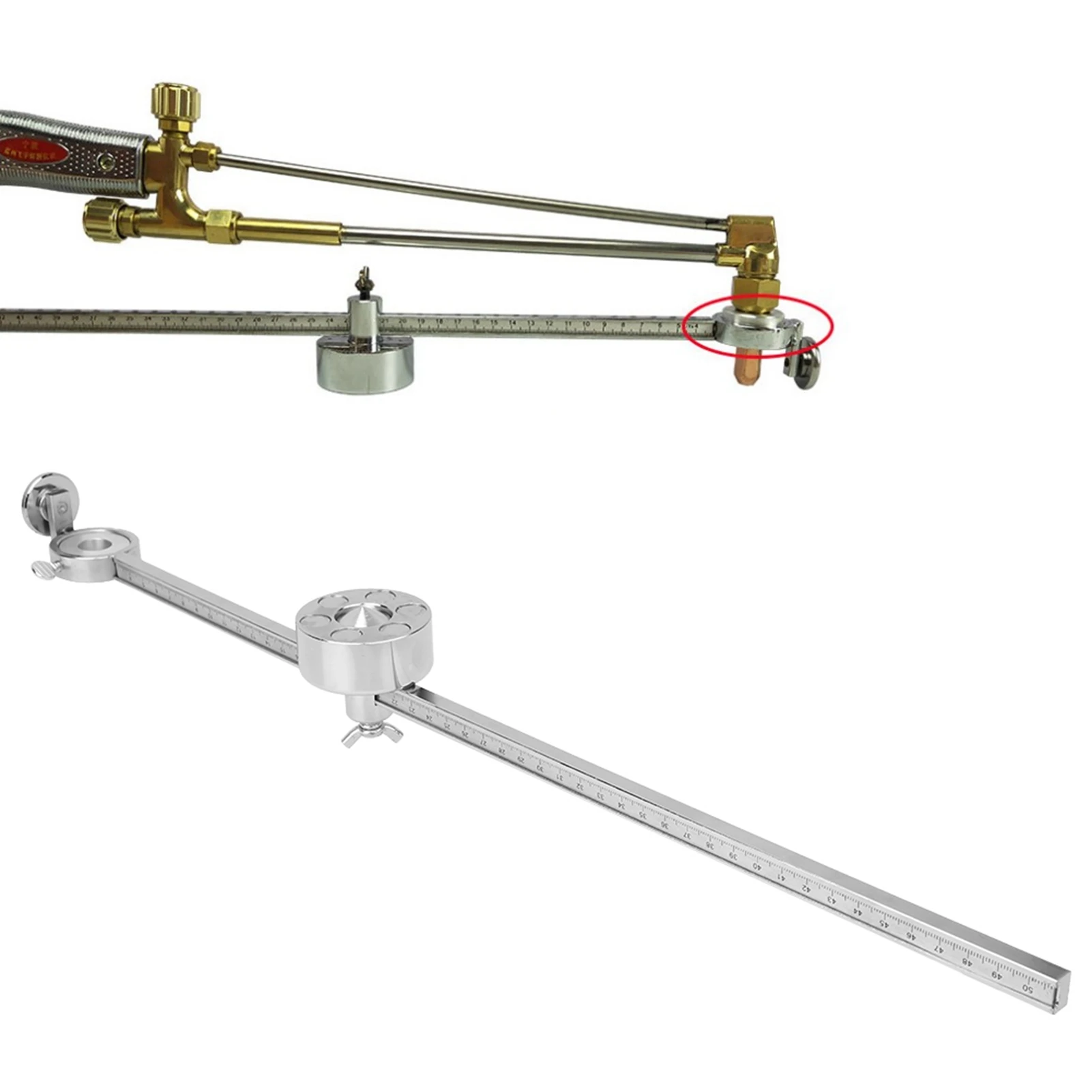 Cutting Torch Convenient High Efficiency Stainless Steel Torch  Roller  Exquisite Workmanship Locating for Cutting 2