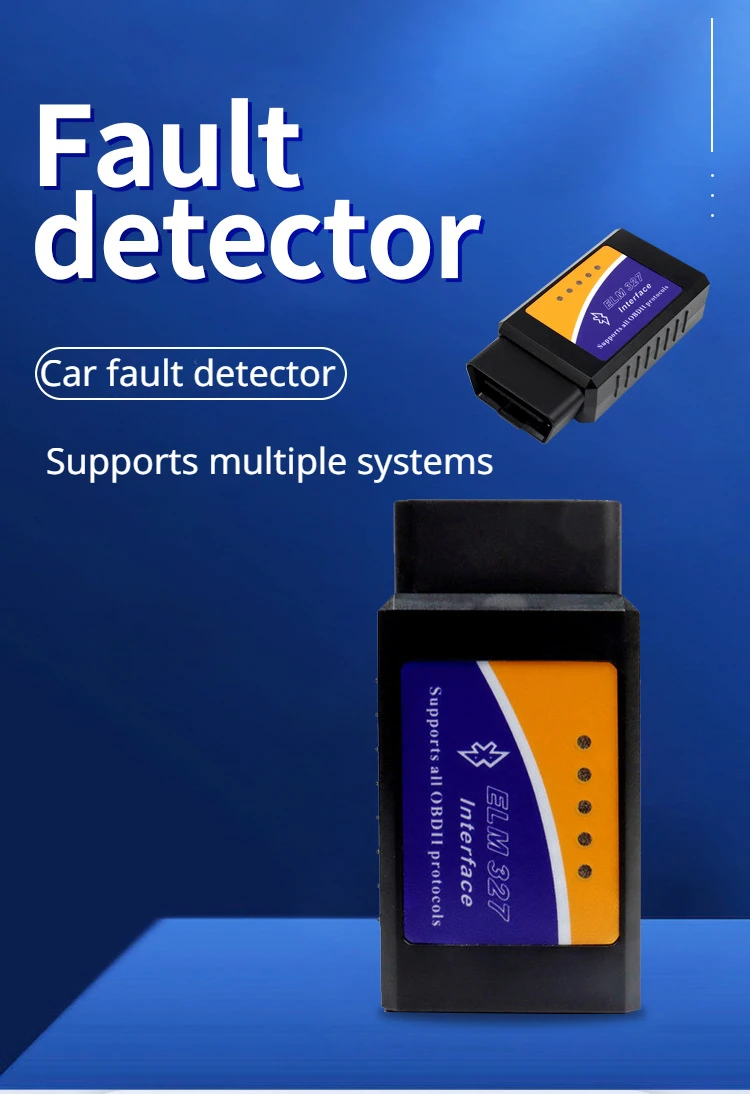 

OBD2 Scanner ELM327 Car Diagnostic Detector Code Reader Tool V1.5 WIFI Bluetooth OBD 2 for IOS Android Auto Scan Repair Tools