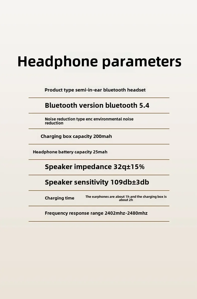 Wireless Bluetooth Headphones With Noise Reduction & Microphone_voghion.com