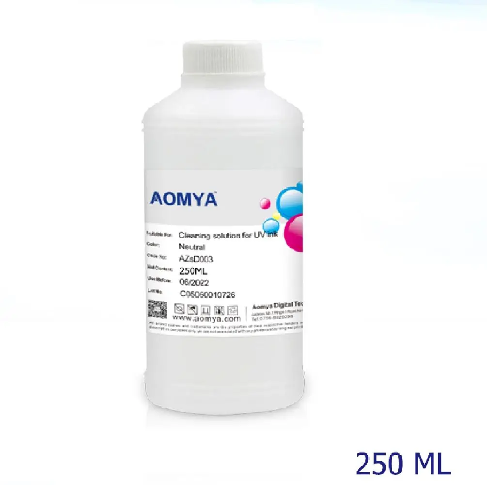 100ml Cleaning Solution Printer Ink Cleaner for Dye Pigment Sublimation DTF Ink Print Head for EPSON CANON HP Printer Refill Kit