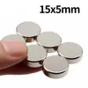 15x5mm Super Strong Neodymium Magnet N35 NdfeB Permanent Magnetic imanes Round Powerful Magnets Refrigerator Magnet