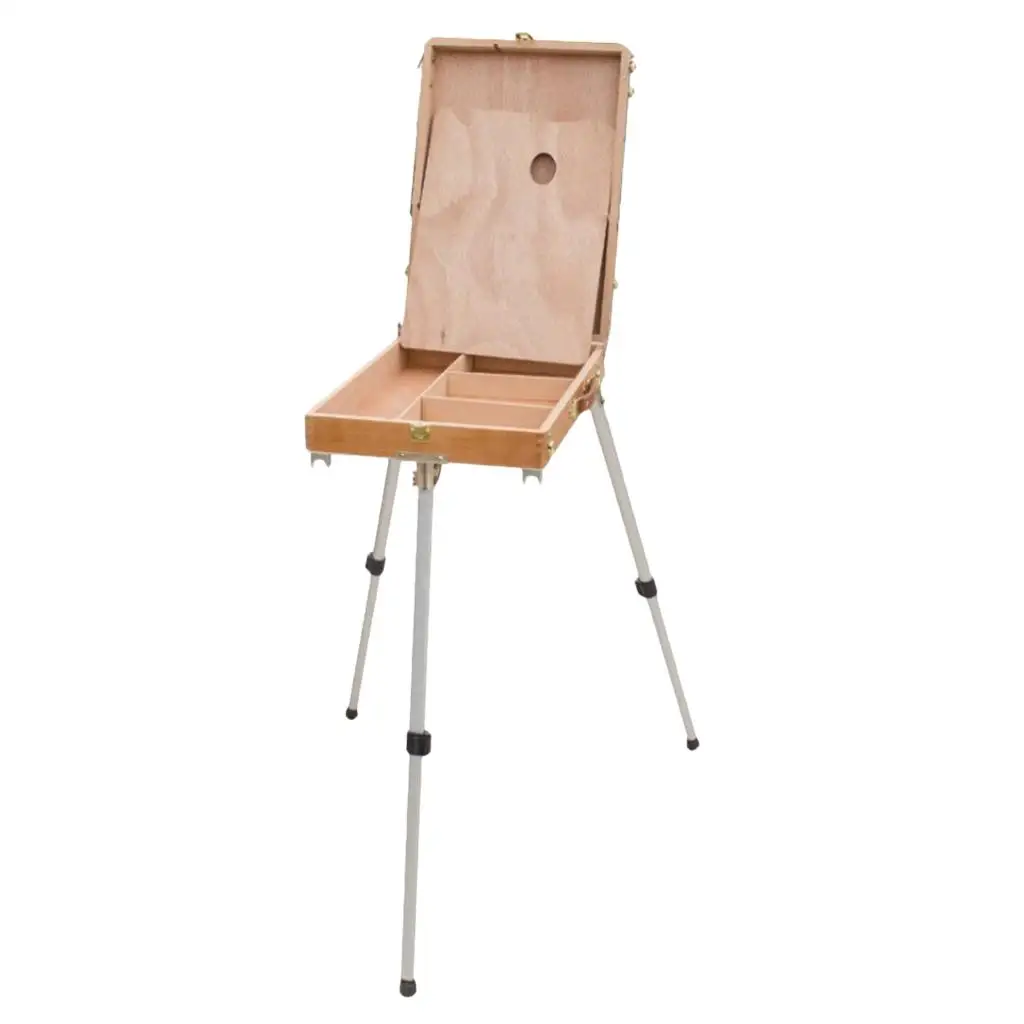 Large Adjustable Wood Table Easel, Portable Wooden Desktop, 42 OFF