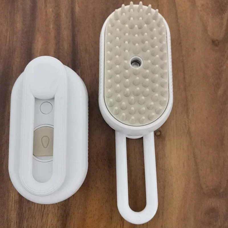 Pet Grooming Steam Brush - Hair Removal & Massage Comb with Steamy Spray