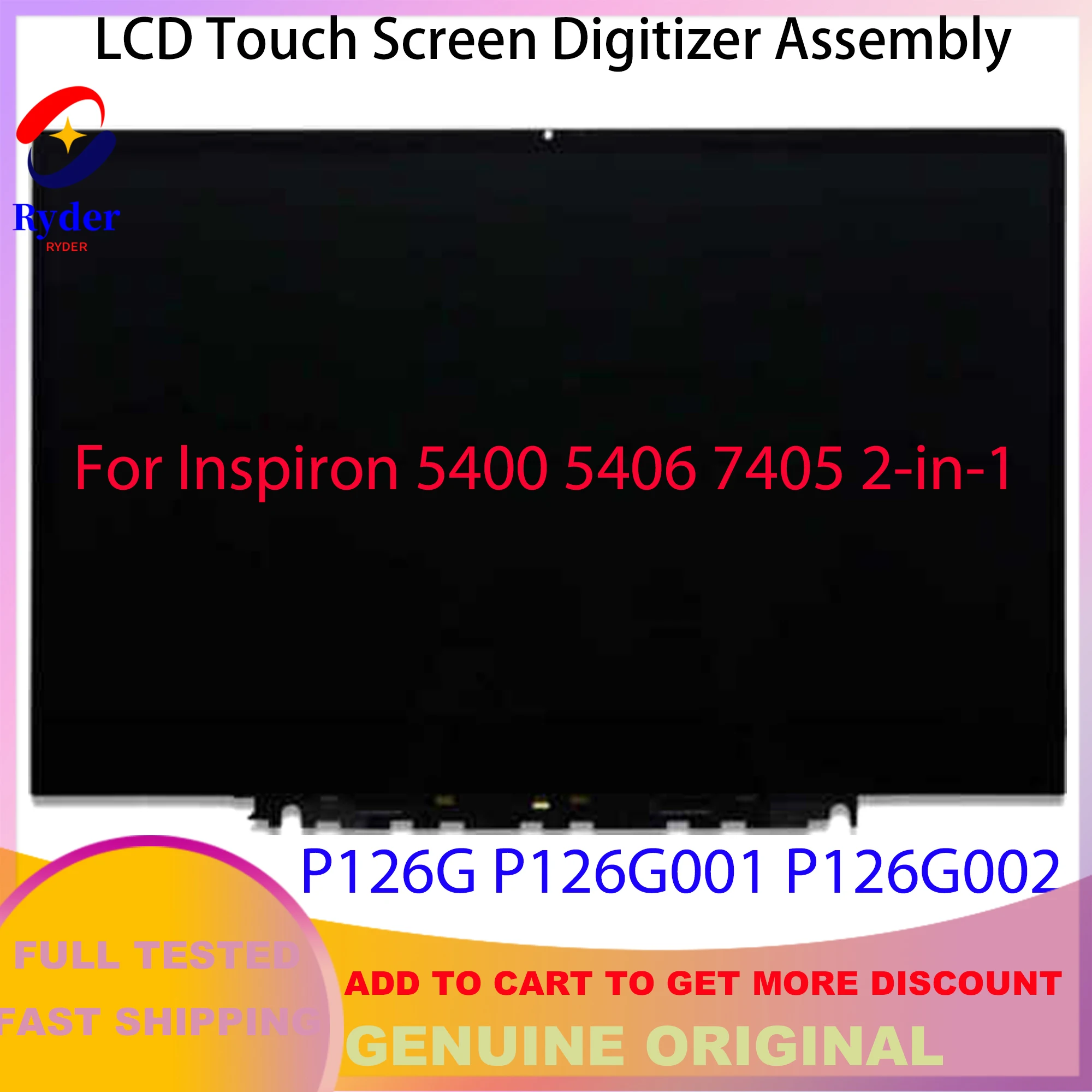 Écran Tactile LCD Dell Inspiron 14 5400 – P126G – Neuf – Full HD 14 Pouces