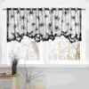 Spider Web Halloween Decorations Mantel Hanger for Garland Window Curtain Black 1
