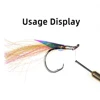 1Spool/3Spools 140D GSP Fly Tying Thread Strong Fly Fishing Binding Line for Saltwater Streamer Pike Bass Flies Jig Hook Lure 5