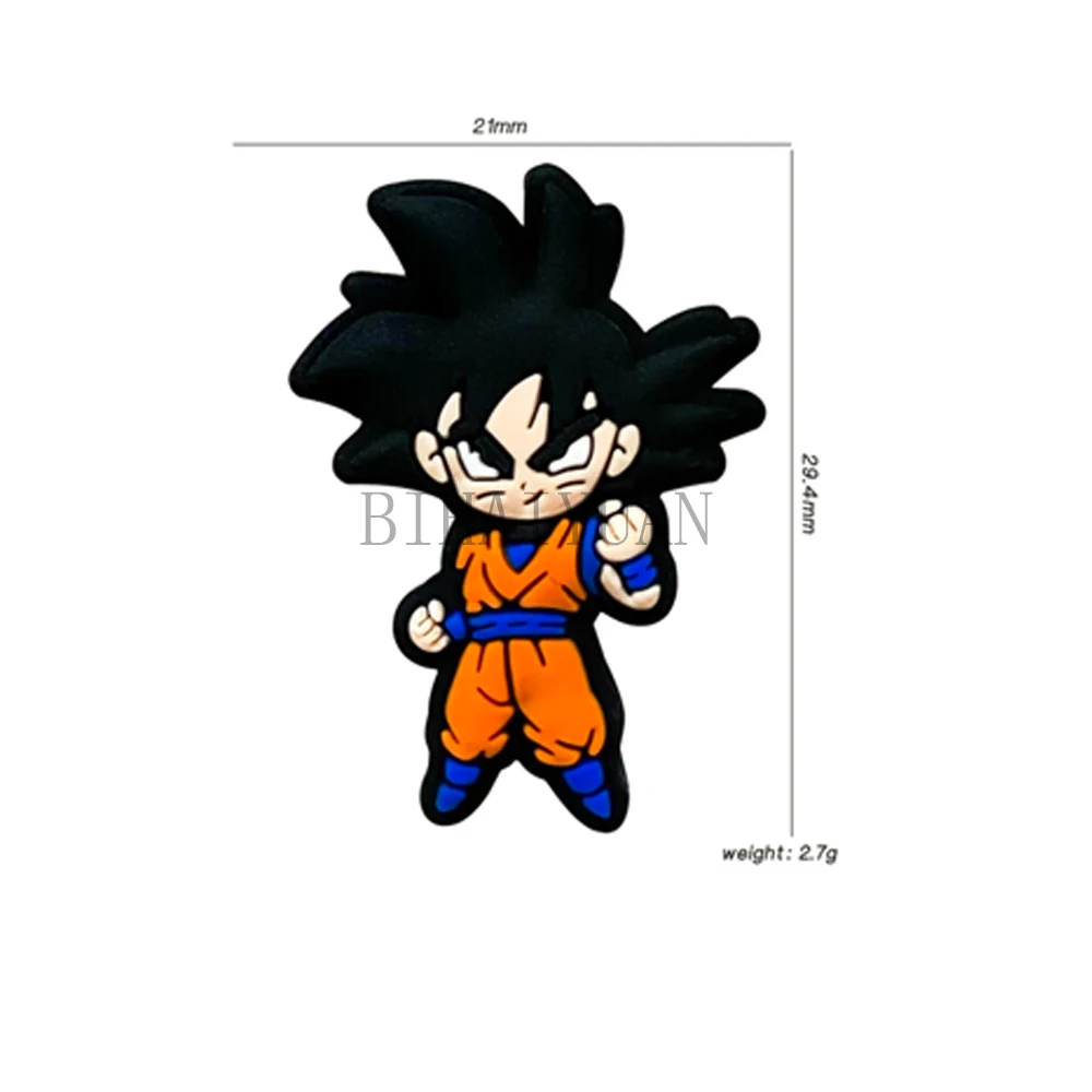 

10pcs Son Goku Silicone focal Beads For Jewelry Making DIY Nipple Chain Bead Pen Handmade Accessories