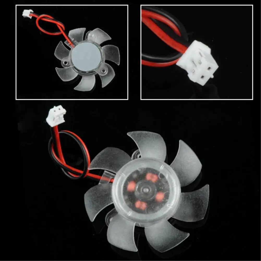 Cooling Fan 12V 45x10mm 2-pin Female Connector for Computer VGA Cooling Video Card Heatsink Cooler