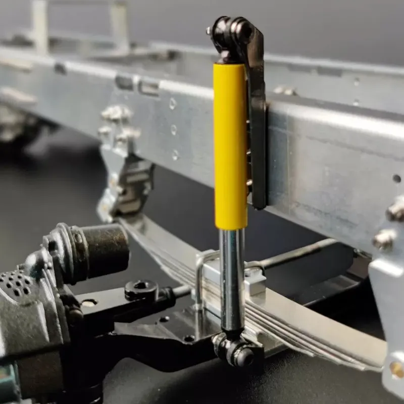 For Tamiya 1/14 RC Truck Pressing Plate U-shaped Screw Suspension Shock-absorbing Installation Scania 770s Actros Volvo MAN King 3