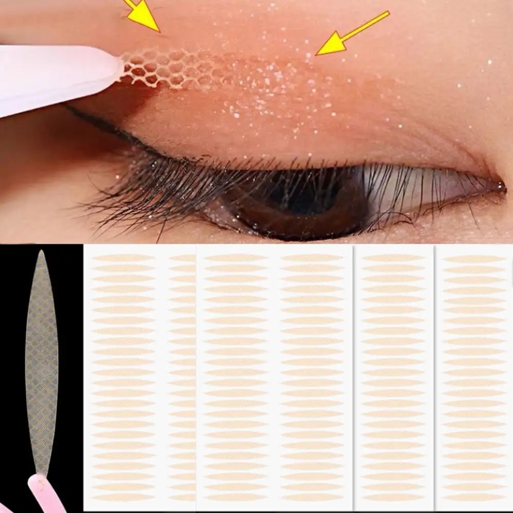 

120pcs/600pcs Gauze Lace Invisible Double-fold Eyelid Sticker Natural Self-adhesive Eyelid Tape Sticker Eye Beauty Make Up Tools