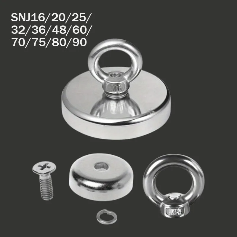 Fishing Magnetic Hooks for River Salvage Fishing Accessories Home Outdoor Use magnetic hooks