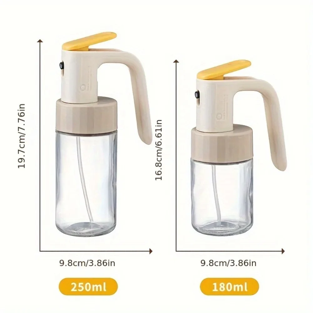 Atomized Oil Spray Bottle Glass - 180Ml