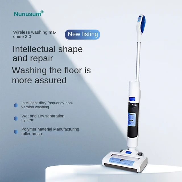 Cordless Rechargeable Mopping Floor Cleaner Wet Electric Vacuum Sweeper  Wireless Wet And Dry Floor Scrubber - Electric Sweeper - AliExpress