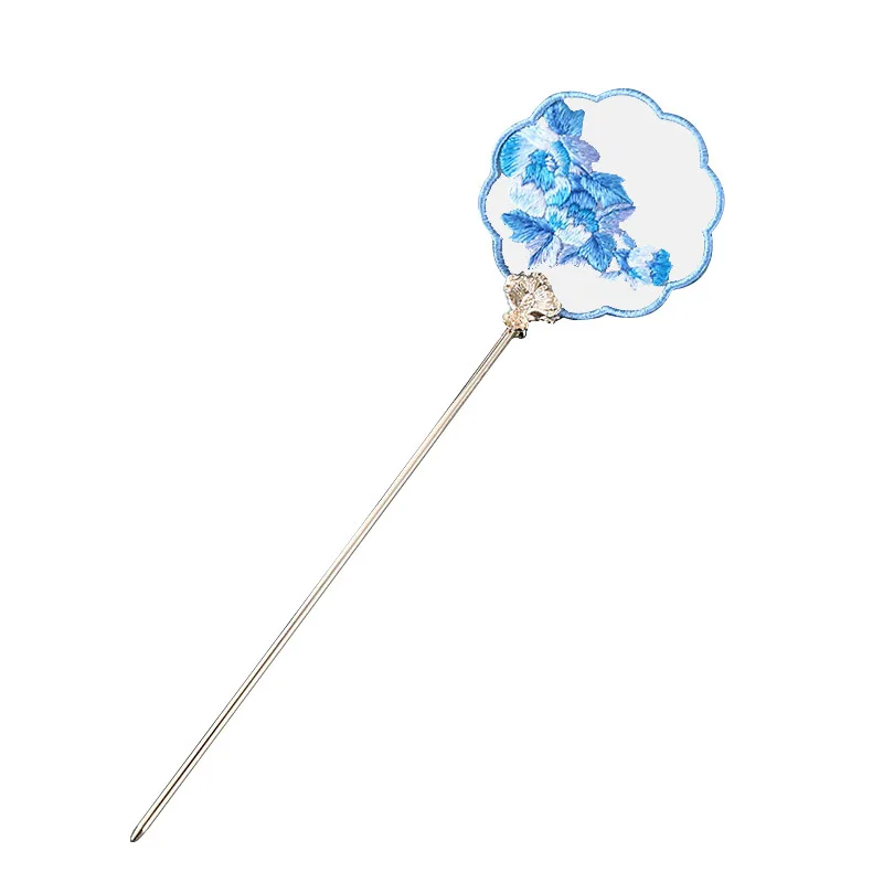 Bookmarks Cross-stitch Diy Embroidery Ancient Style Hairpin Knitting Accessories Needlework Crafts for Adults Jewelry Pendant