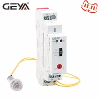 Geya-Grb801 interruptor fotoeléctrico con apagado automático, relé de sensor de luz con temporizador, ac110v, 240v, riel din, envío gratis