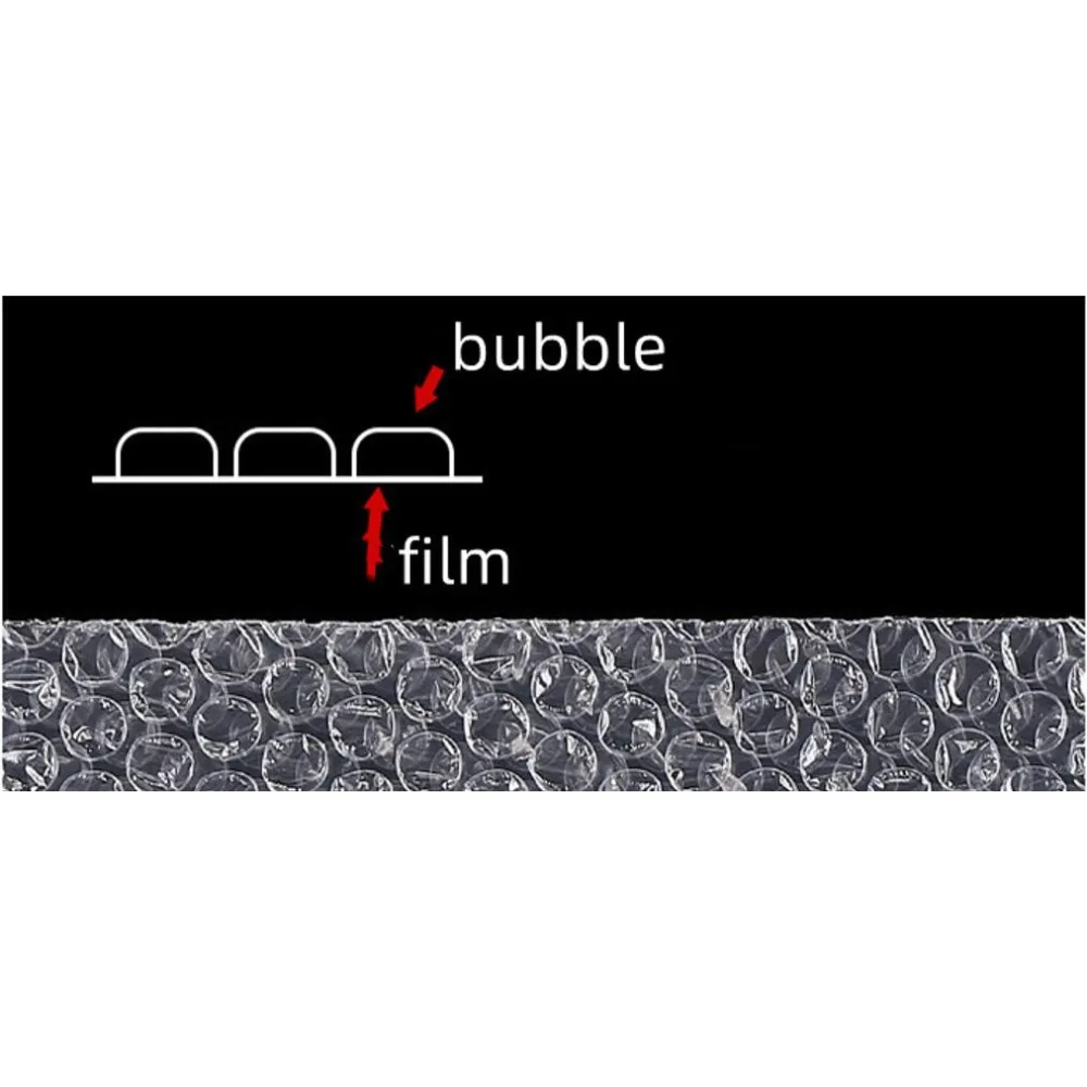 50 stücke große Größe 30x40cm Kunststoff Bubble Mailer Wrap Umschlag weiße Packt aschen klar stoßfest Verpackung Bubble Film Großhandel