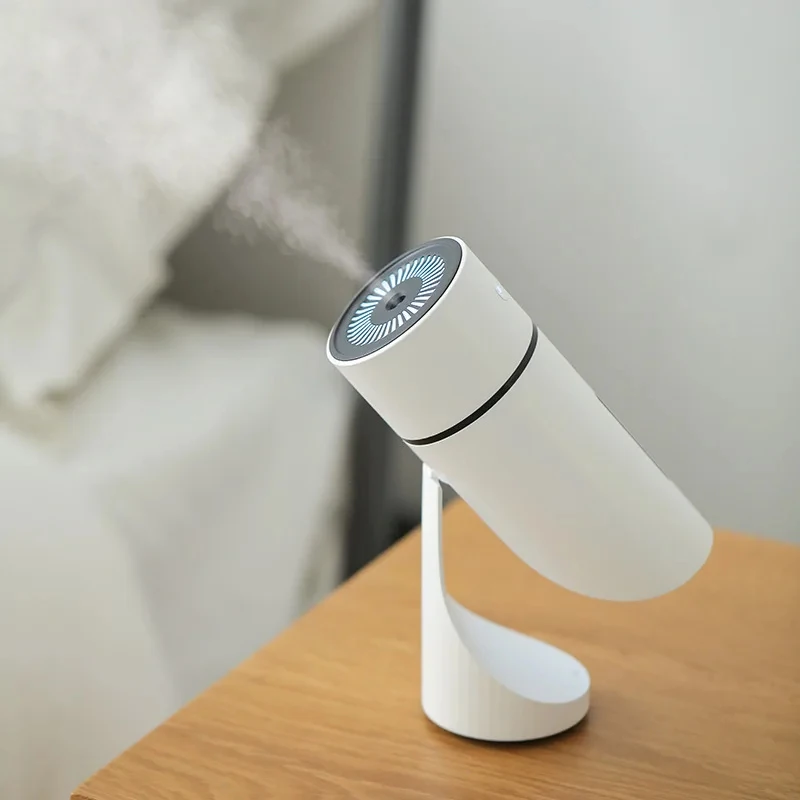 새로운 무선 가습기 USB 아로마테라피 디퓨저 1000mAh 충전식 배터리 초음파 쿨 미스트 메이커 조용한 포거
